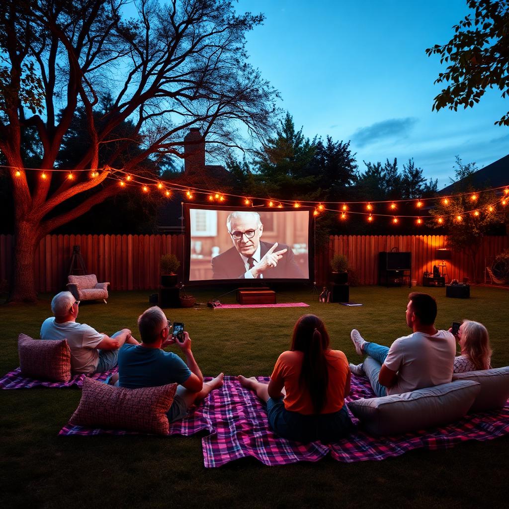 Backyard BBQ & Movie Night — activity
