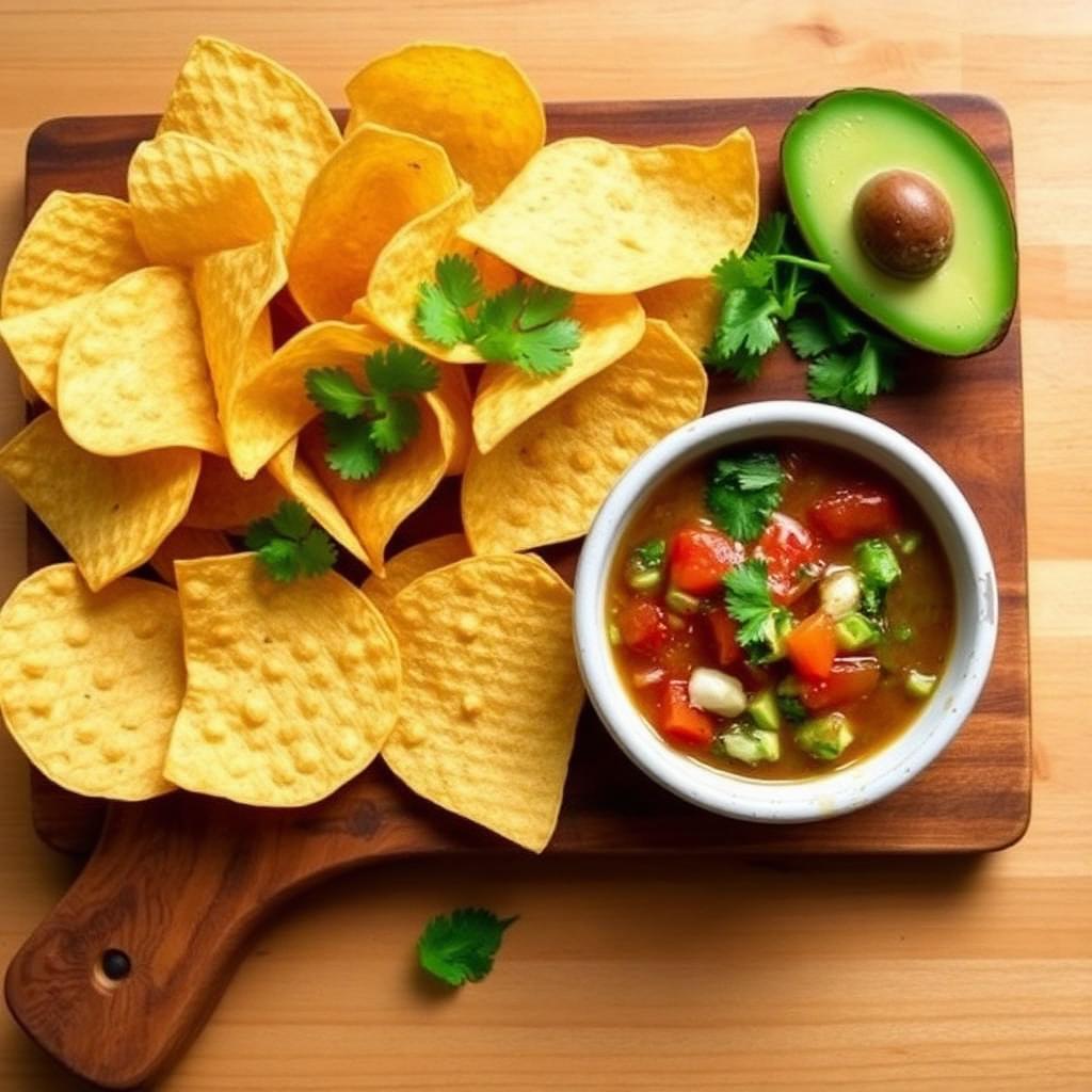 Chips, Salsa & Uno Showdown — food